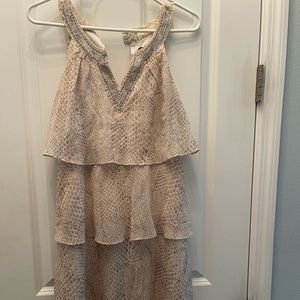 White House Black Market 3 Tier Dress